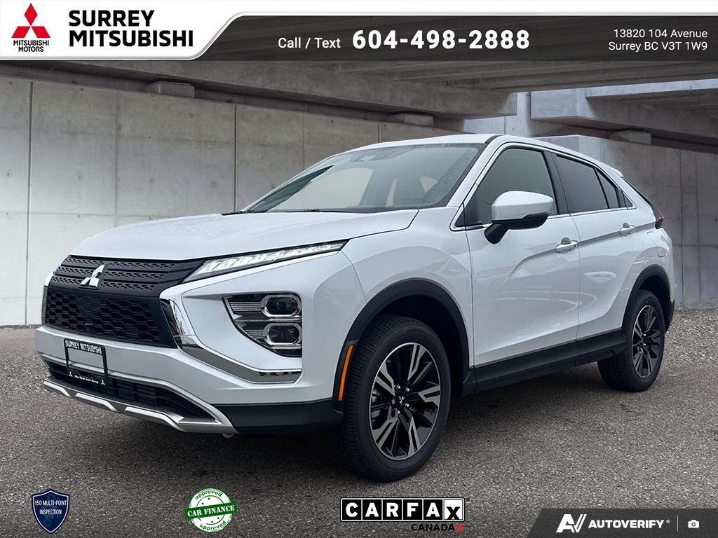 White 2026 Mitsubishi Eclipse Cross All-Wheel Drive Continuously Variable Transmission