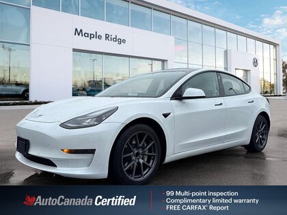used 2021 Tesla Model 3 car, priced at $33,399