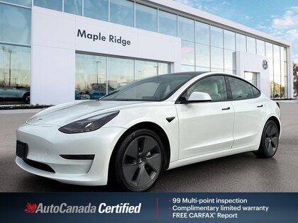 used 2022 Tesla Model 3 car, priced at $40,399