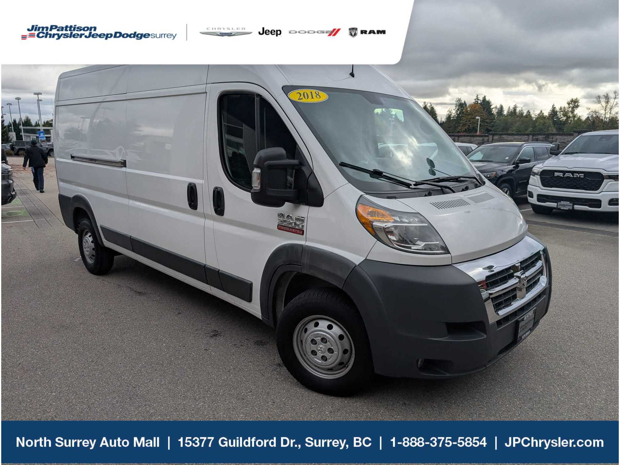 2018 Ram ProMaster Cargo Van