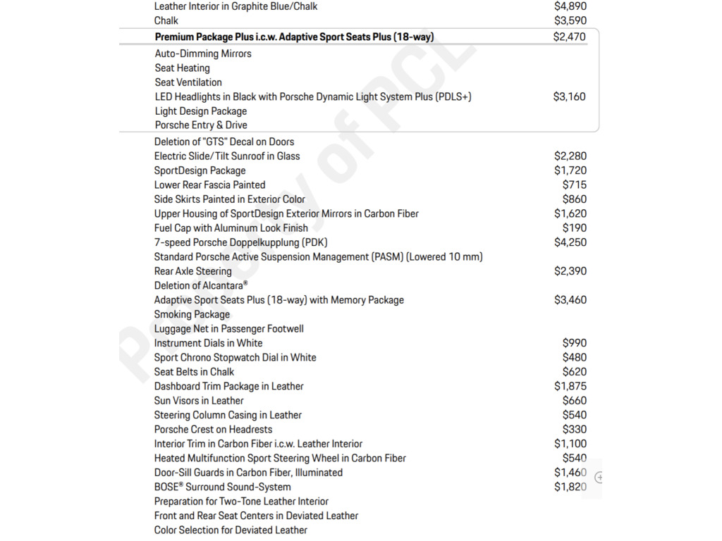 2019 Porsche 911 CARRERA   GTS   CARBON FIBRE   BOSE   20"RIM, 多伦多, 全款车