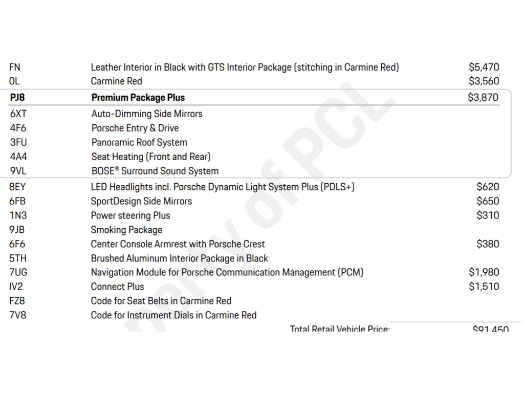 2017 Porsche Macan GTS, Toronto, Cash