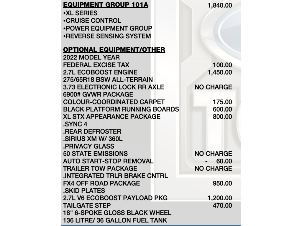 2022 Ford F-150 XL, 多伦多, 全款车