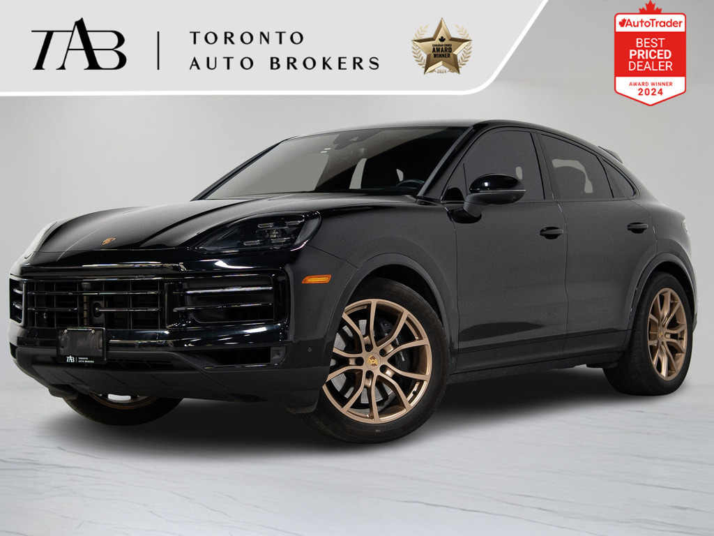 2024 Porsche Cayenne Coupe COUPE   PREMIUM PLUS PKG   CARBON FIBRE   21 IN, 多伦多, 全款车