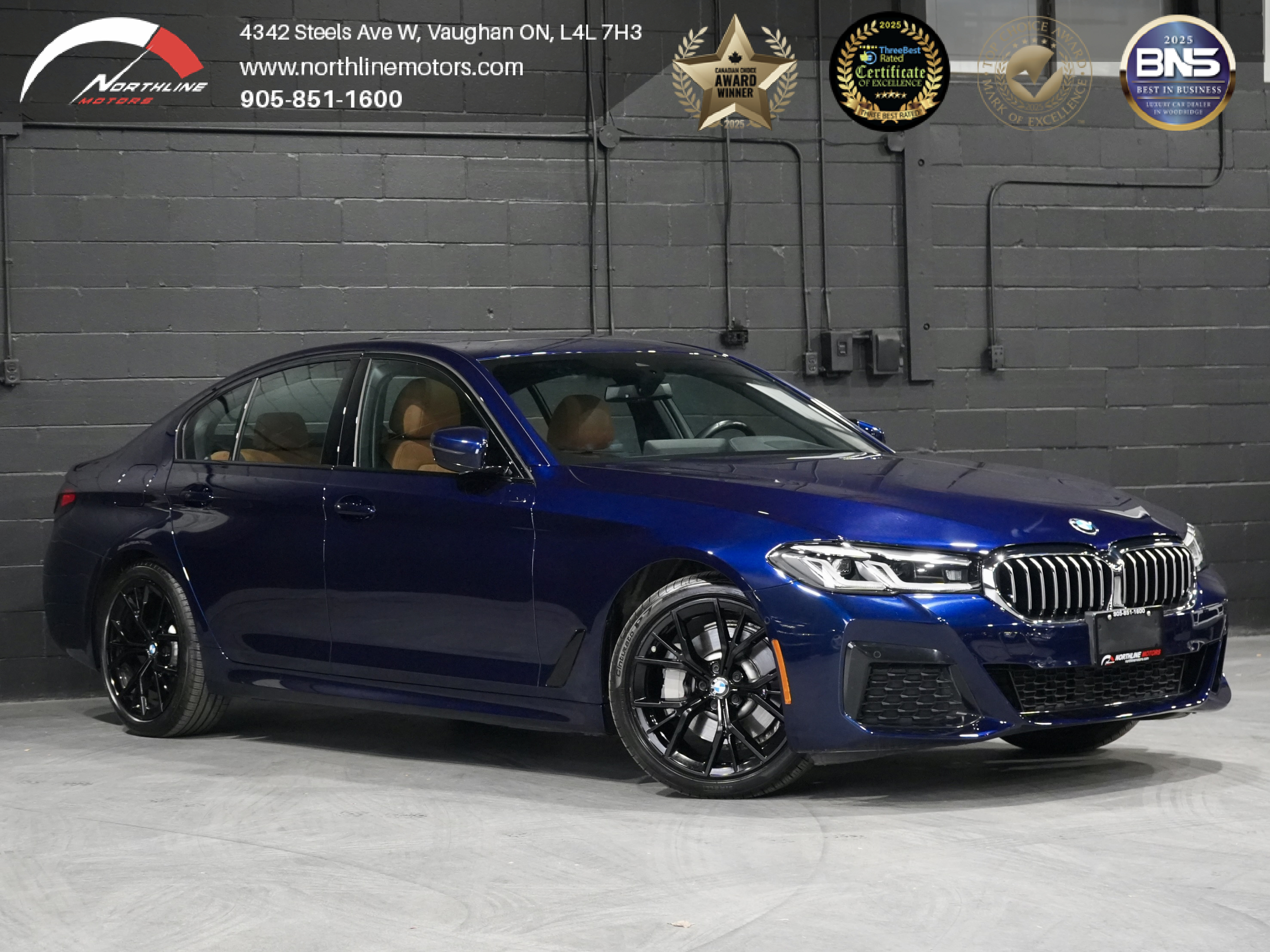 Blue 2022 BMW 5 Series 530i xDrive AWD Sedan All-Wheel Drive 8-Speed Automatic