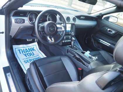 used 2021 Ford Mustang car, priced at $44,900