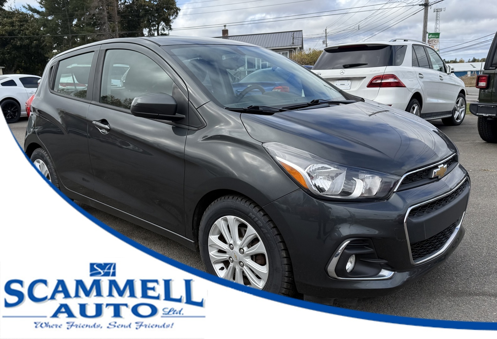 2018 Chevrolet Spark 1LT / AMAZING ON FUEL / BRAND NEW TIRES / APPLE CA