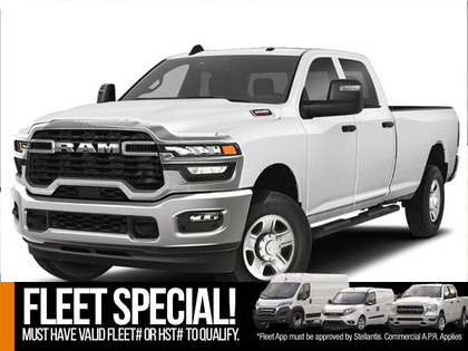 White 2026 RAM 3500 Big Horn Crew Cab 4WD Pickup Truck Four-Wheel Drive 8-Speed Automatic