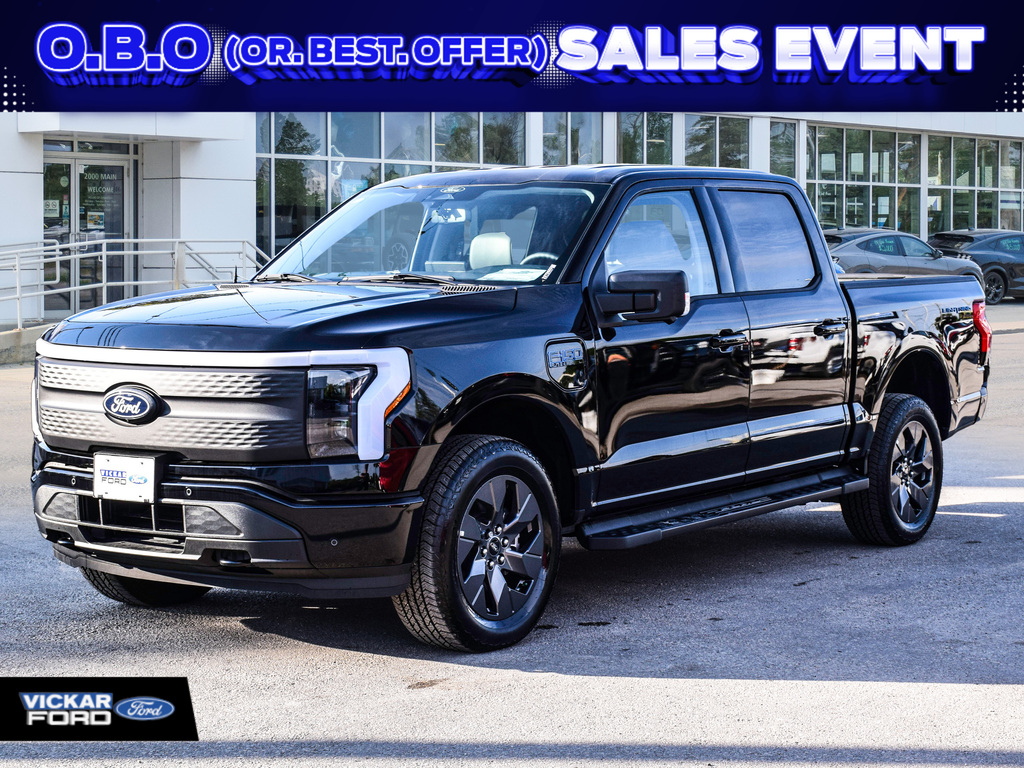 2025 Ford F-150 Lightning NEW Flash 4WD SuperCrew 5.5' Box