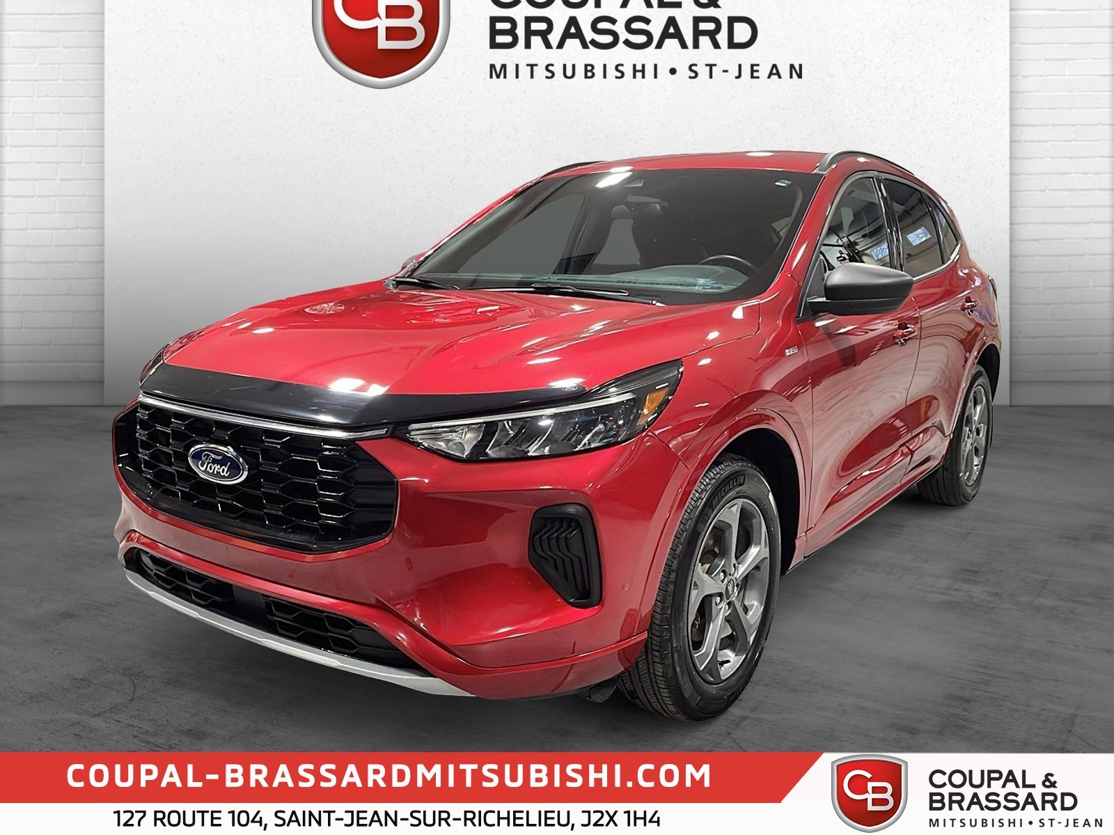 Red 2024 Ford Escape ST-Line AWD SUV / Crossover All-Wheel Drive 8-Speed Automatic