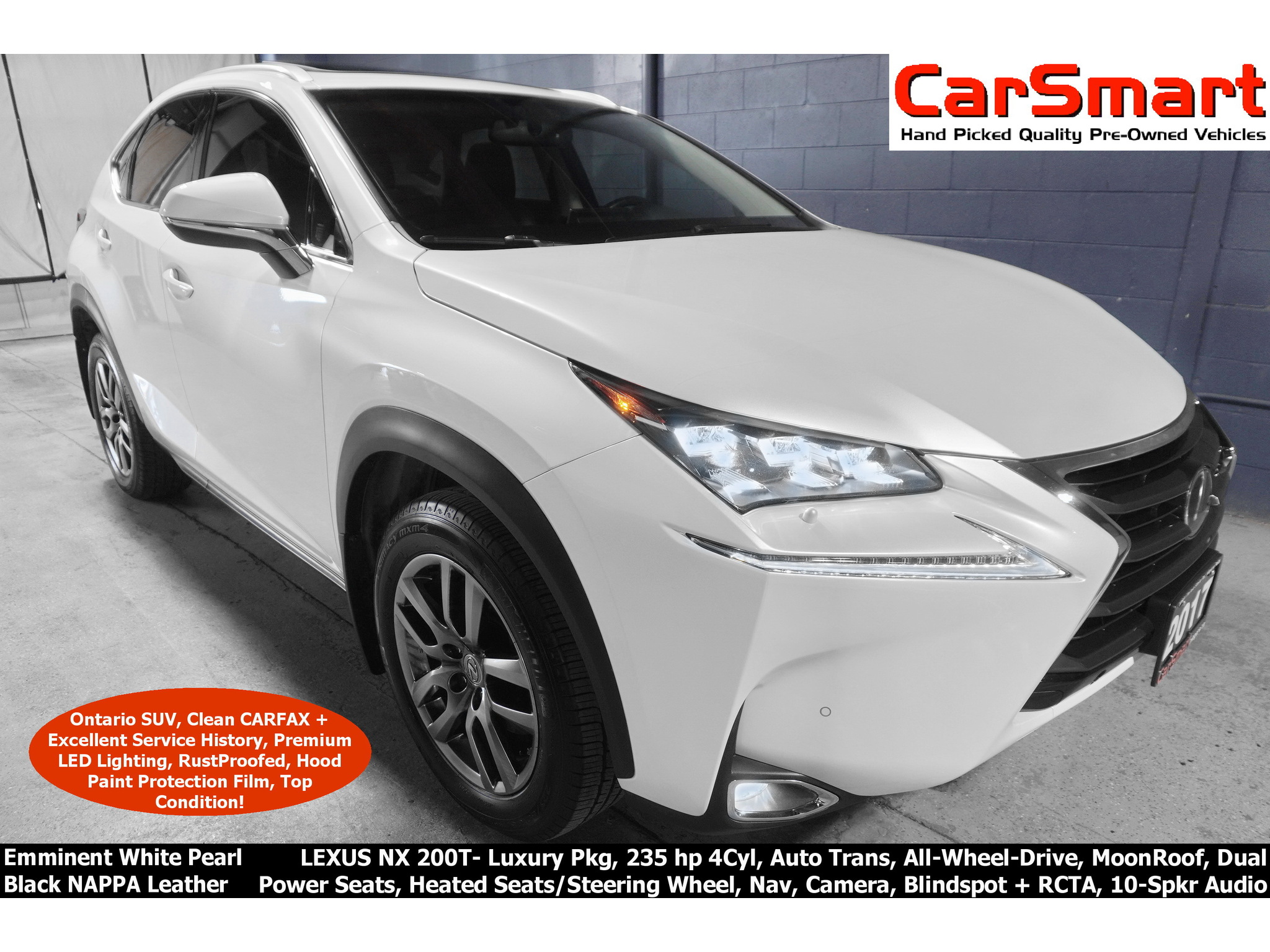 2017 Lexus NX 200t