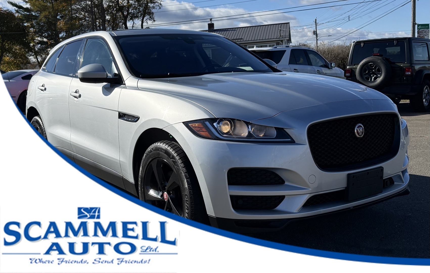 2018 Jaguar F-Pace 20D PRESTIGE DEISEL / LEATHER / NEW BRAKES ALL ARO