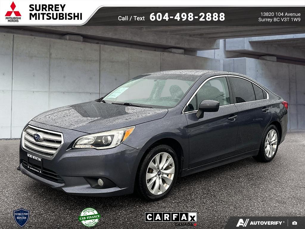 Blue 2017 Subaru Legacy Sedan Continuously Variable Transmission