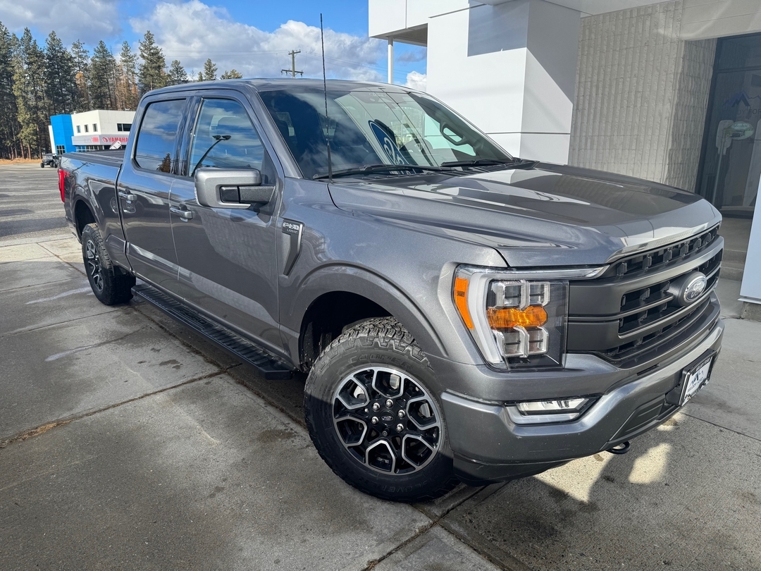 2022 Ford F-150 LARIAT FX4, SUPERCREW, 65 BOX, 5.0L V8, 501A, AUTO