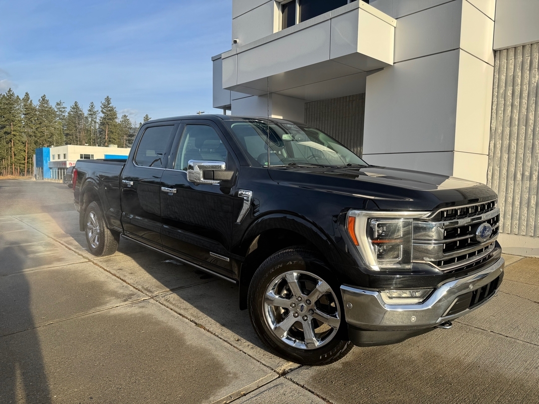 2022 Ford F-150 LARIAT 4X4, SUPERCREW, 65 BOX, 3.5L POWERBOOST FUL