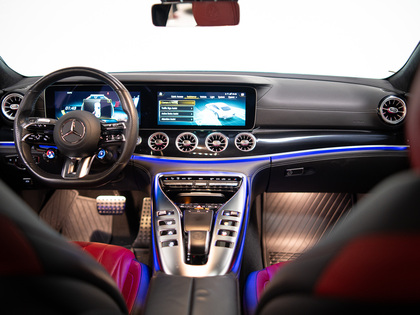 used 2022 Mercedes-Benz AMG GT car, priced at $104,900