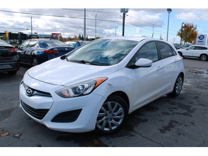 White 2015 Hyundai Elantra GT L FWD Hatchback Automatic