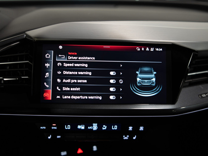 used 2024 Audi Q4 e-tron Sportback car, priced at $54,900