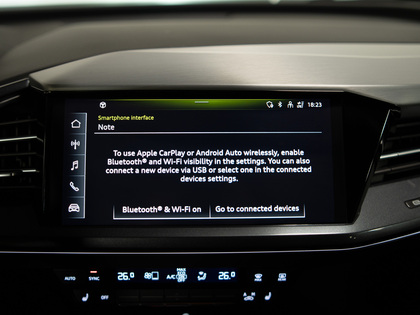 used 2024 Audi Q4 e-tron Sportback car, priced at $54,900