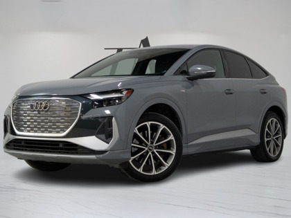 used 2022 Audi Q4 e-tron Sportback car, priced at $37,900