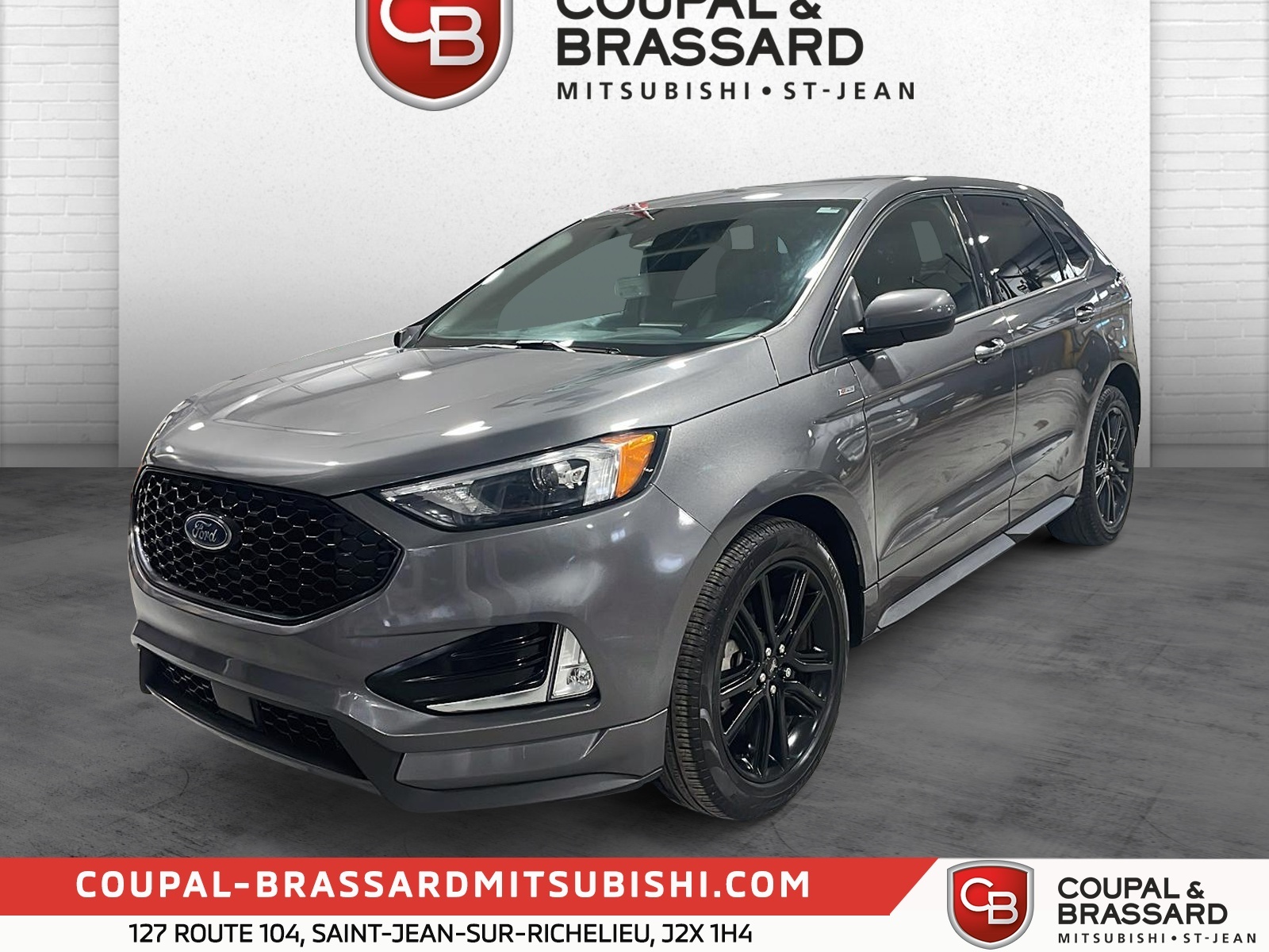 Gray (Dark Grey) 2021 Ford Edge ST Line AWD SUV / Crossover All-Wheel Drive 8-Speed Automatic