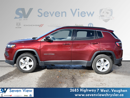 used 2022 Jeep Compass car, priced at $22,210