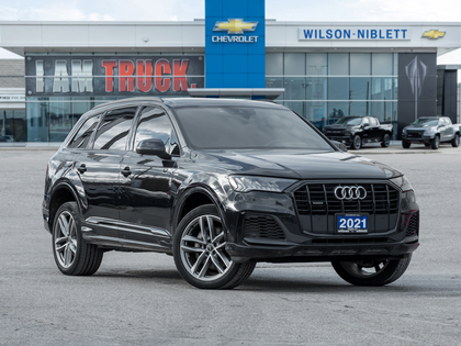 used 2021 Audi Q7 car, priced at $35,993