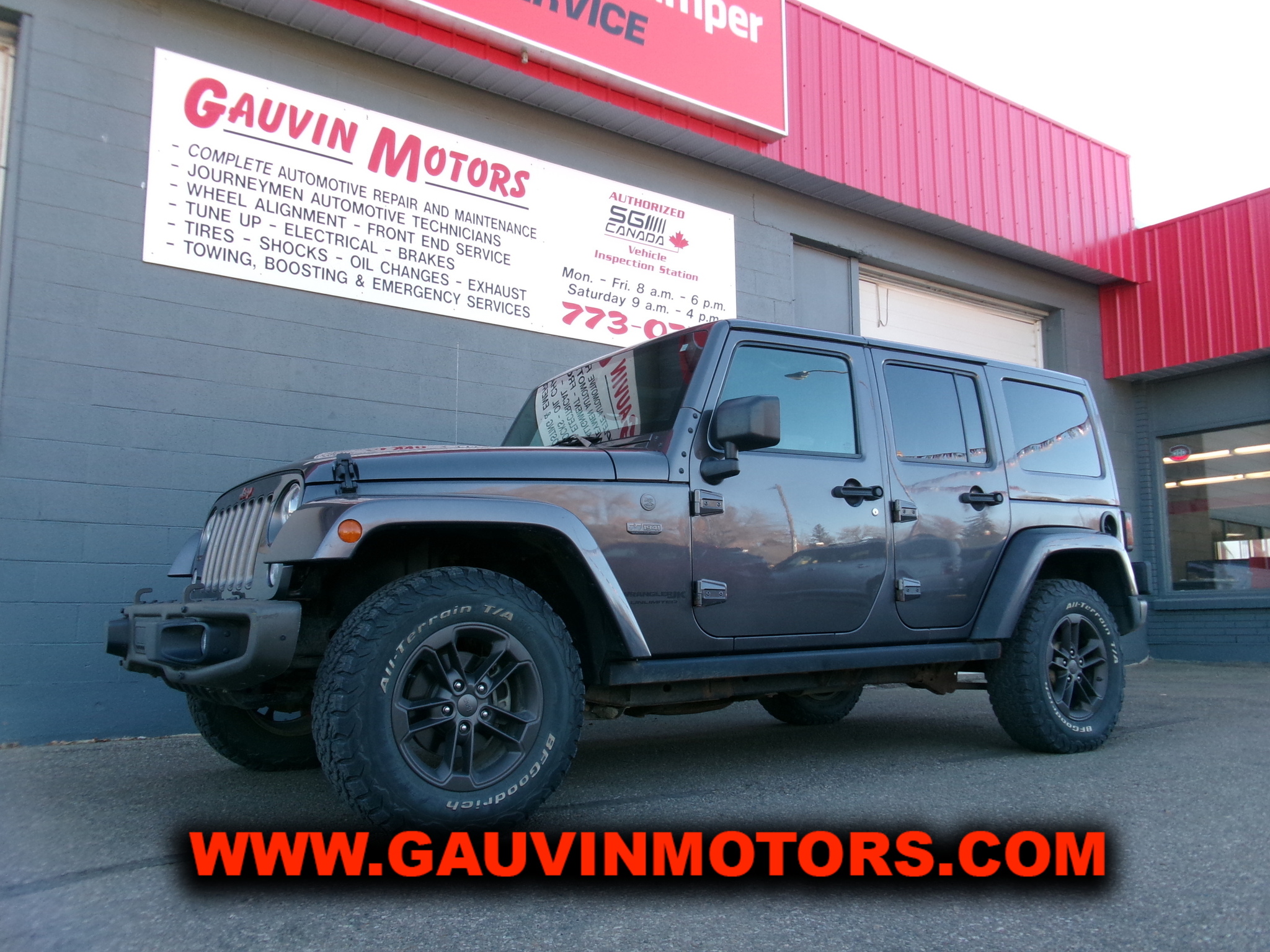 2016 Jeep WRANGLER UNLIMITED