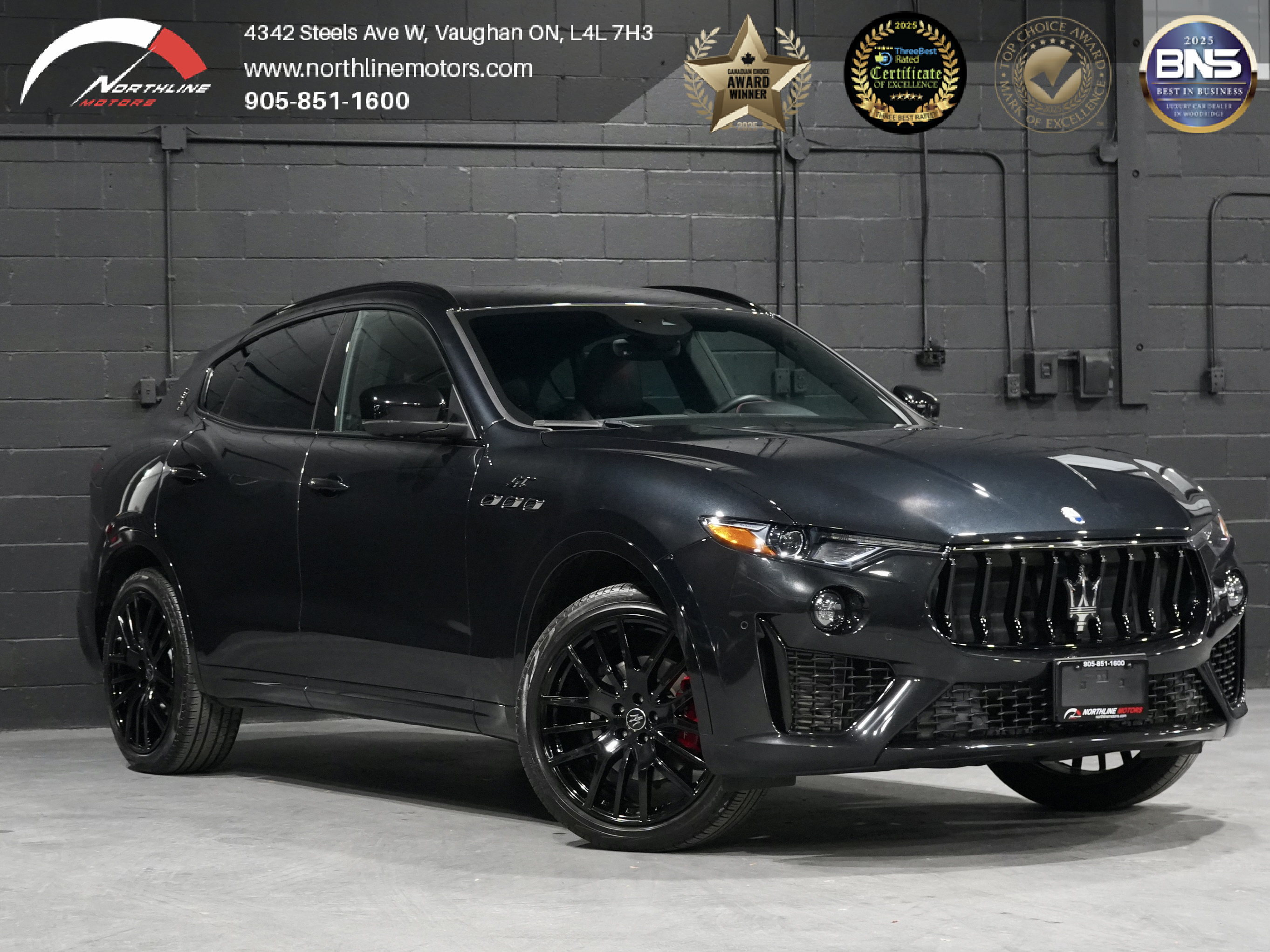 Black 2022 Maserati Levante GT AWD SUV / Crossover All-Wheel Drive 8-Speed Automatic