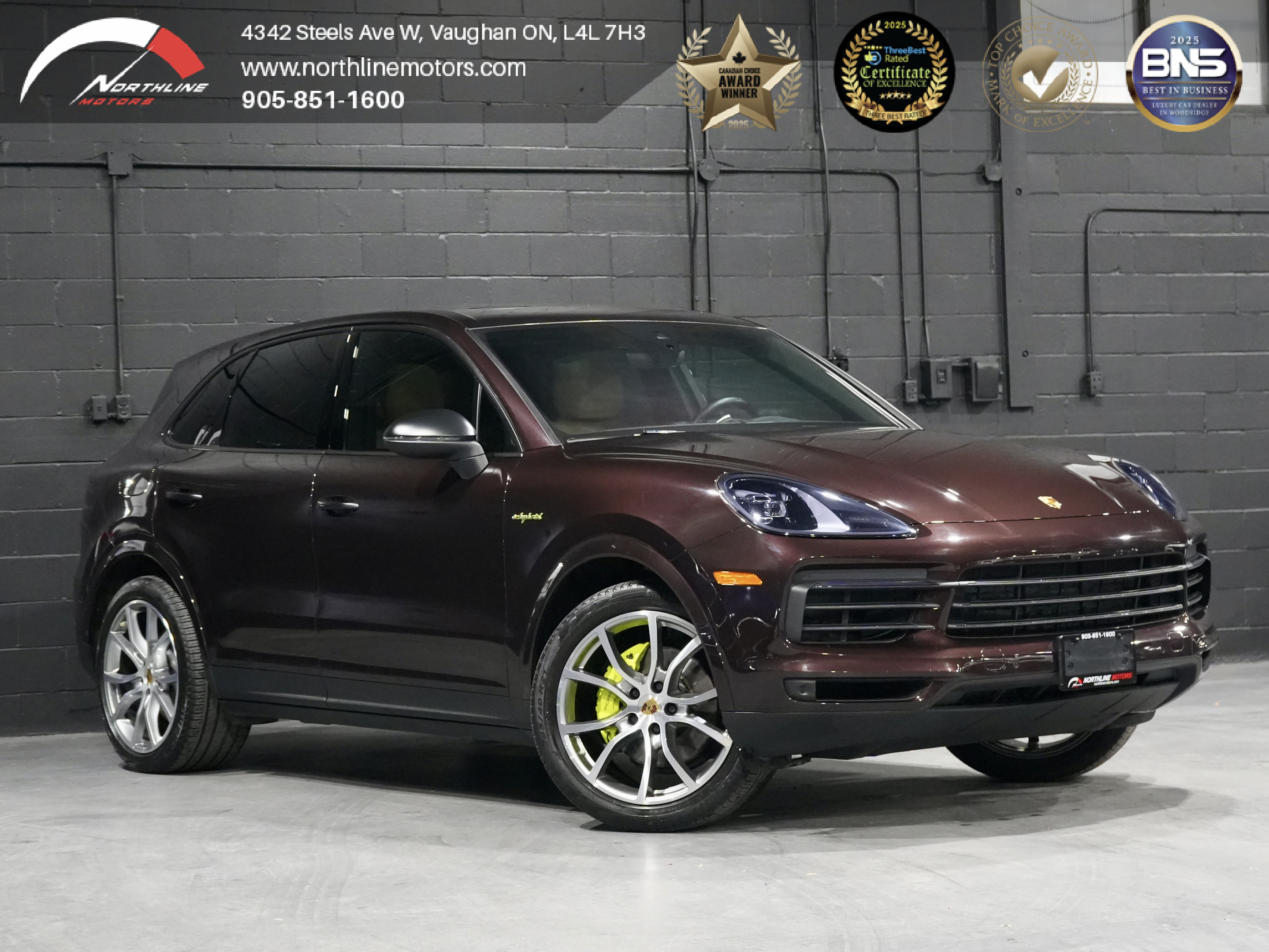 Brown 2022 Porsche Cayenne E-Hybrid SUV AWD SUV / Crossover All-Wheel Drive 8-Speed Automatic