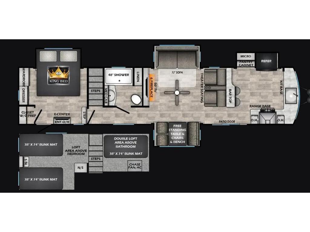 2026 Keystone RV HAMPTON 388FKL