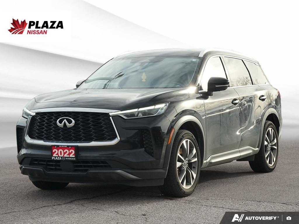 2022 Infiniti QX60 LUXE AWD | One Owner | Navigation | Sunroof | Leat
