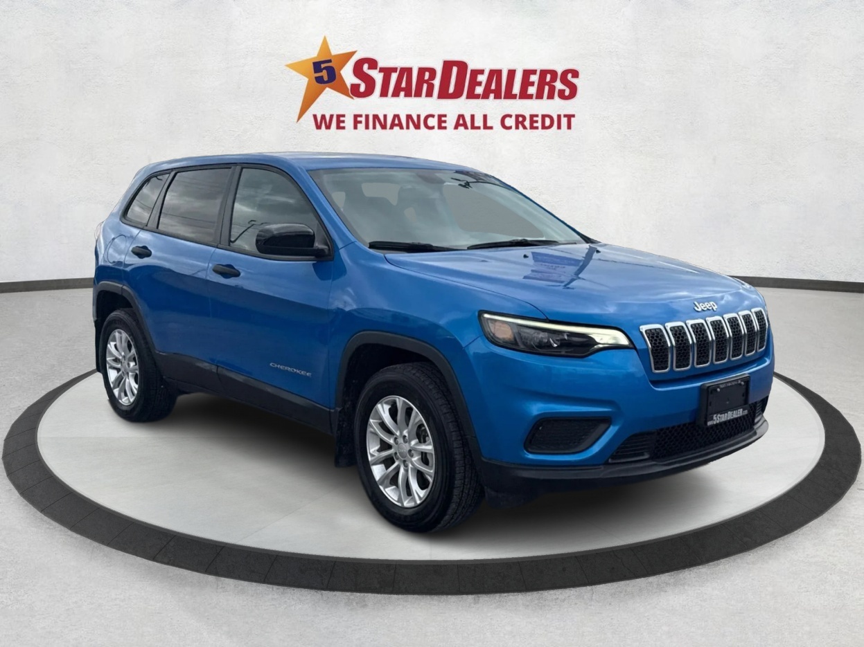 Blue 2022 Jeep Cherokee Sport 4WD SUV / Crossover 9-Speed Automatic