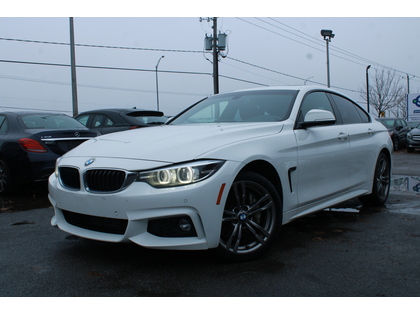 White 2018 BMW 4 Series 430i xDrive Gran Coupe AWD Sedan All-Wheel Drive Automatic