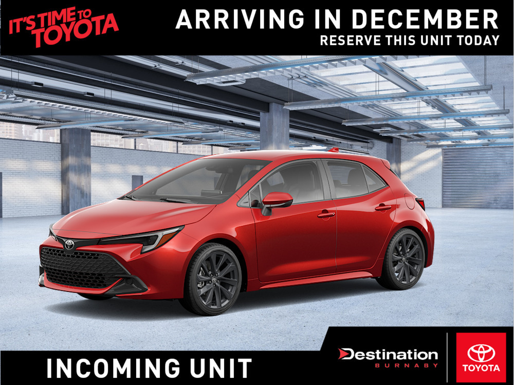 2026 Toyota Corolla Hatchback