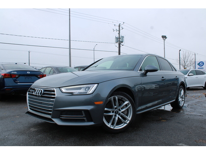 Gray (Dark Grey) 2018 Audi A4 2.0 TFSI quattro Technik AWD Sedan Automatic