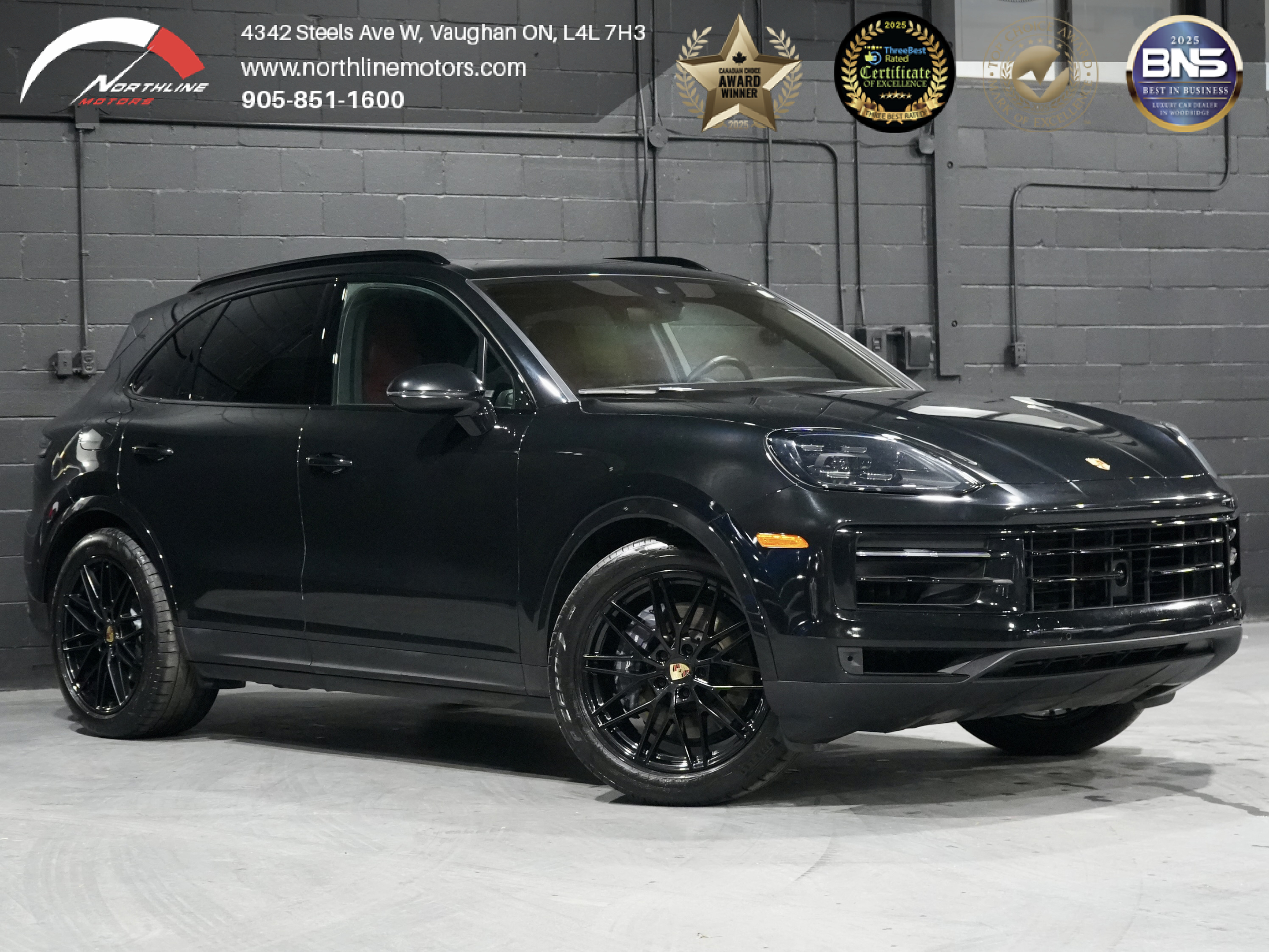 Black 2024 Porsche Cayenne AWD SUV / Crossover All-Wheel Drive 8-Speed Automatic