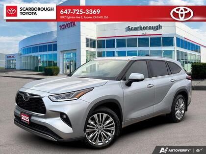 used 2025 Toyota Highlander car, priced at $64,995
