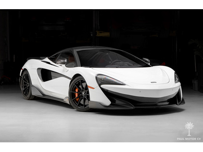 White 2019 McLaren 600LT Coupe RWD Coupe Rear-Wheel Drive 7-Speed Automatic