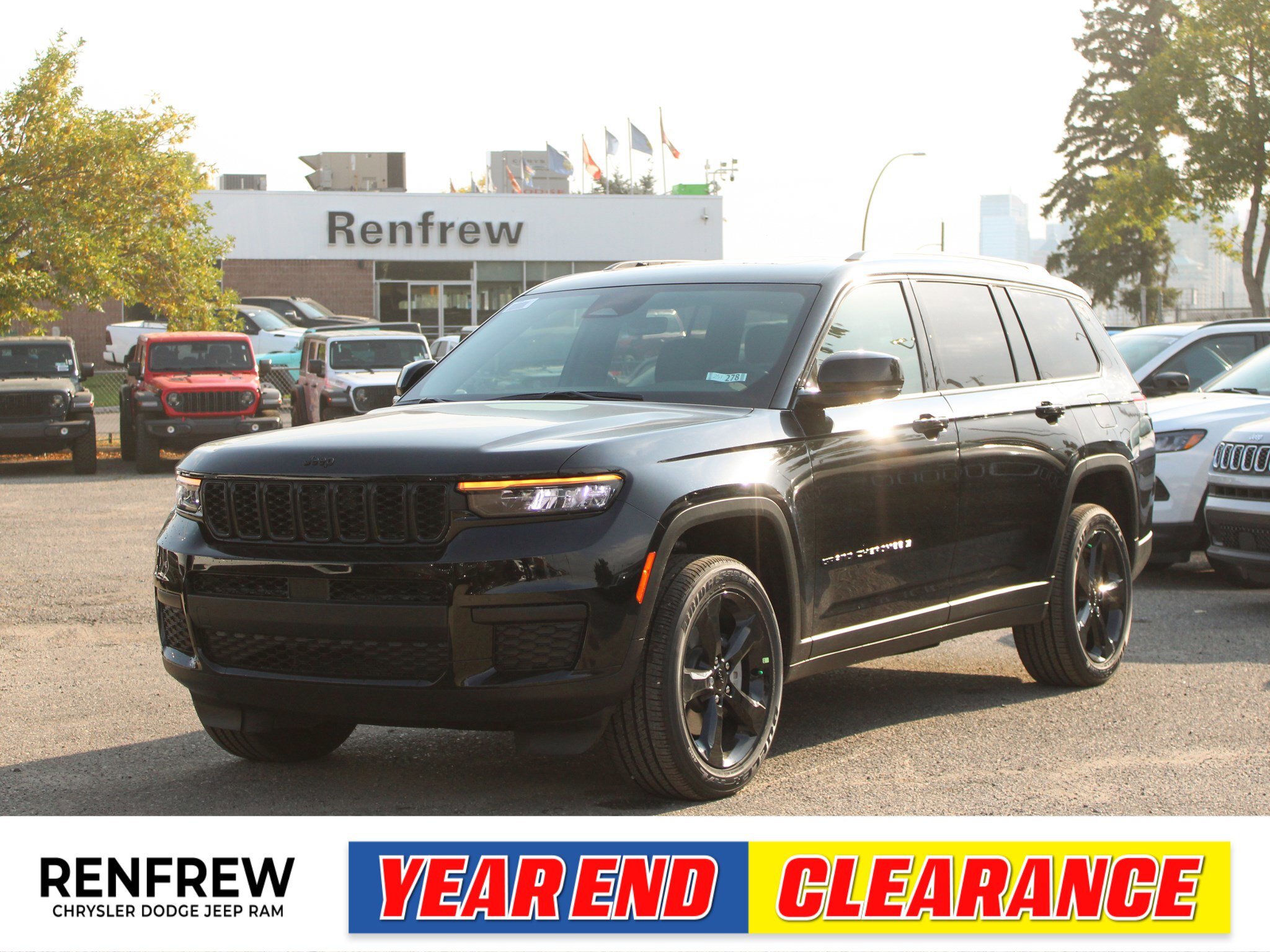 2025 Jeep Grand Cherokee L Altitude 4x4, Sunroof, Heated Leather, Remote Star