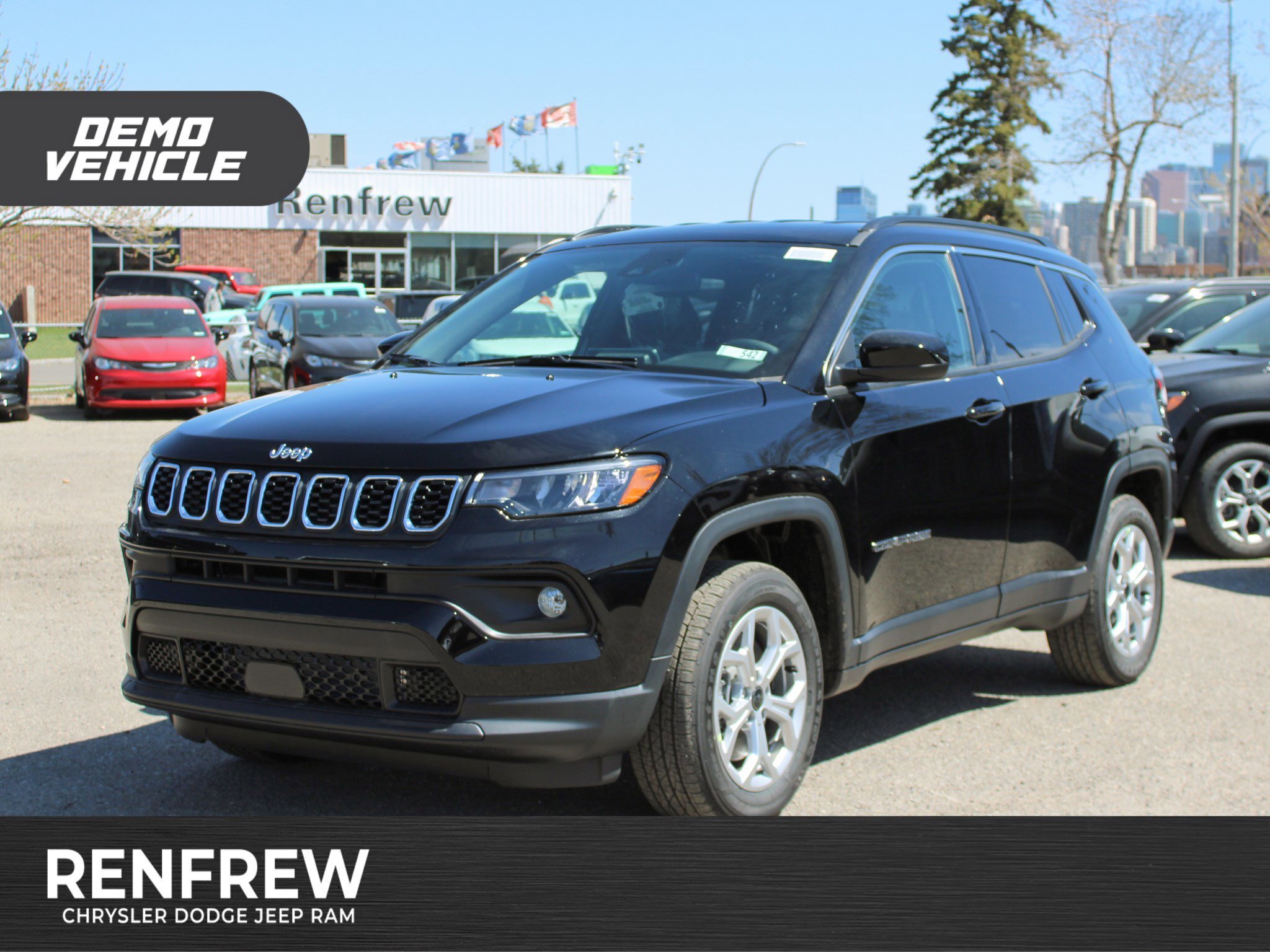 2025 Jeep Compass North 4x4, Turbo, Remote Start, Heated Seats/Wheel
