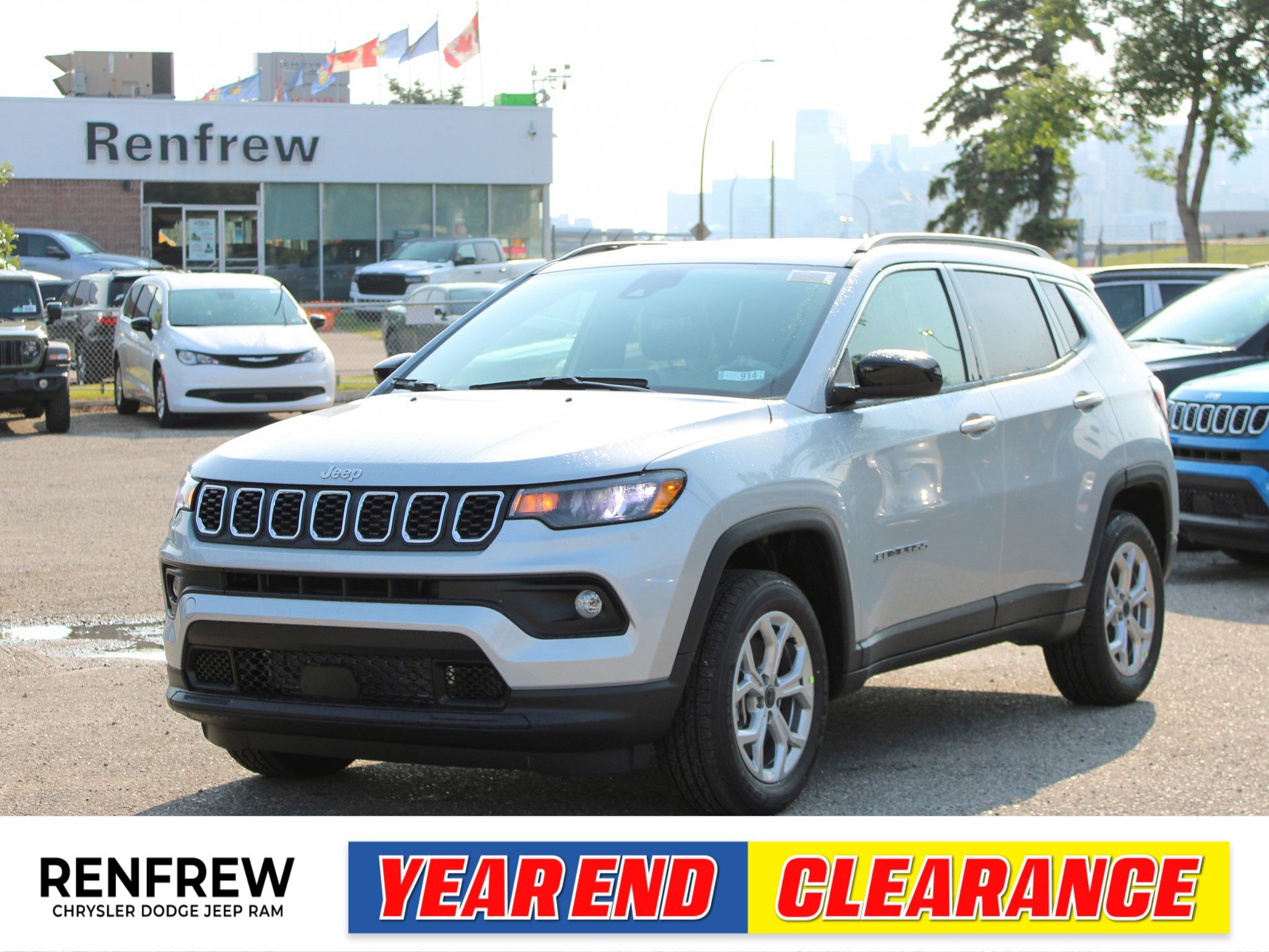 2025 Jeep Compass North 4x4, Remote Start, Heated Seats/Wheel