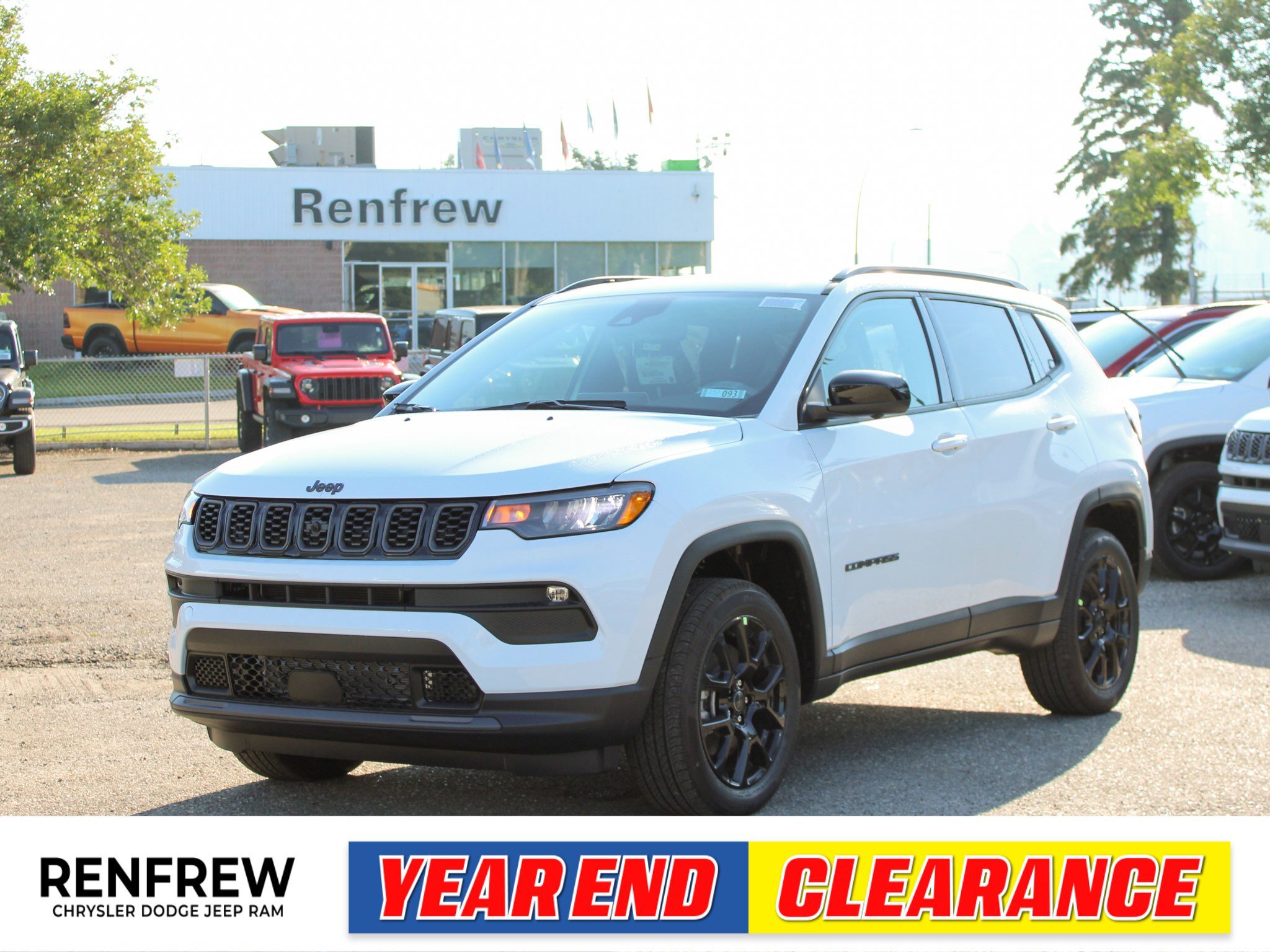 2025 Jeep Compass Altitude 4x4, Pano Sunroof, Heated Leather, Wirele
