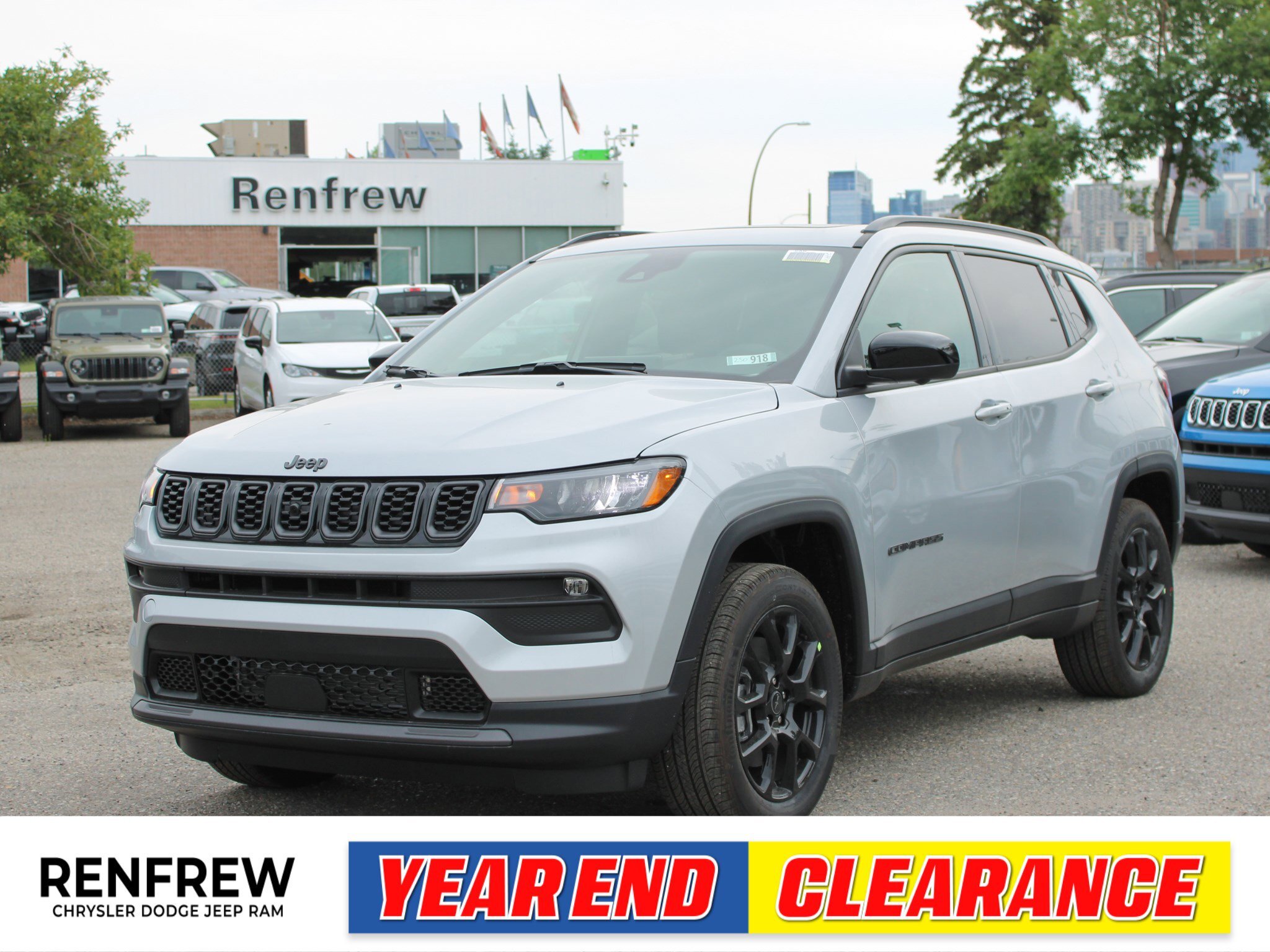 2025 Jeep Compass Altitude 4x4, Pano Sunroof, Wireless Charging Pad,