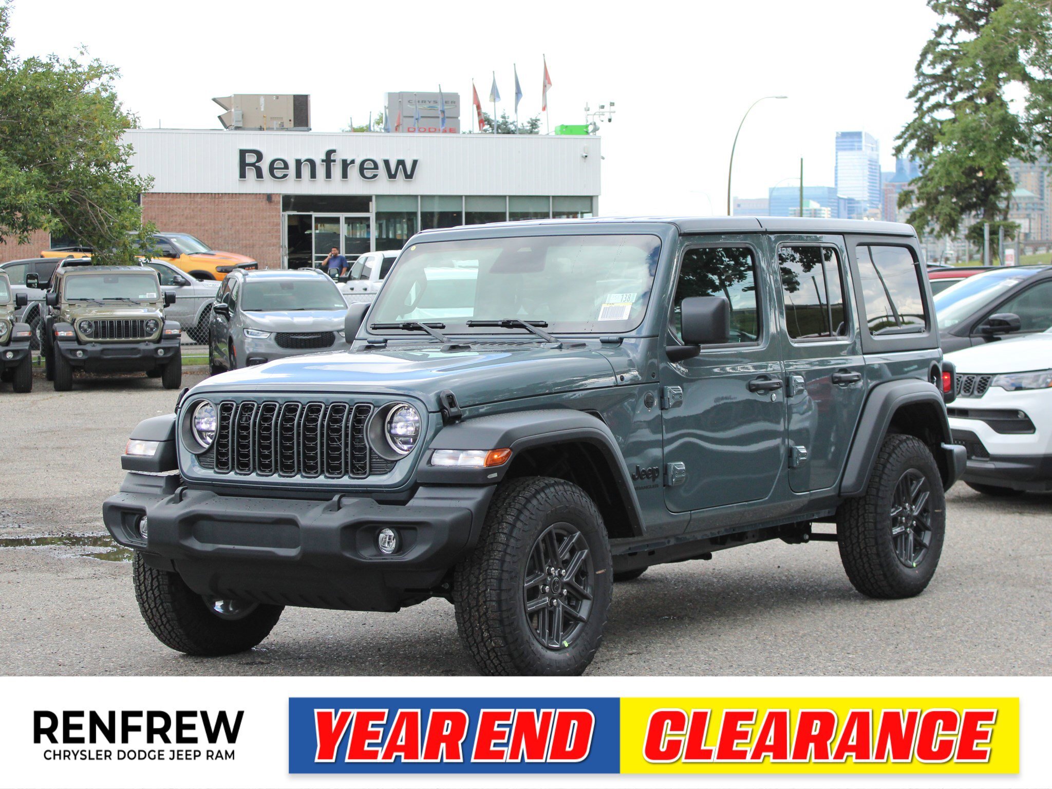2025 Jeep Wrangler Sport S, Turbo, Remote Start, Heated Seats/Wheel