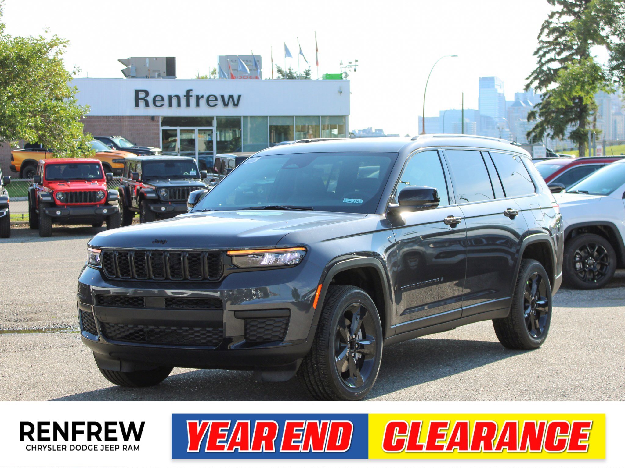 2025 Jeep Grand Cherokee L Altitude 4x4, Sunroof, Heated Leather/Wheel