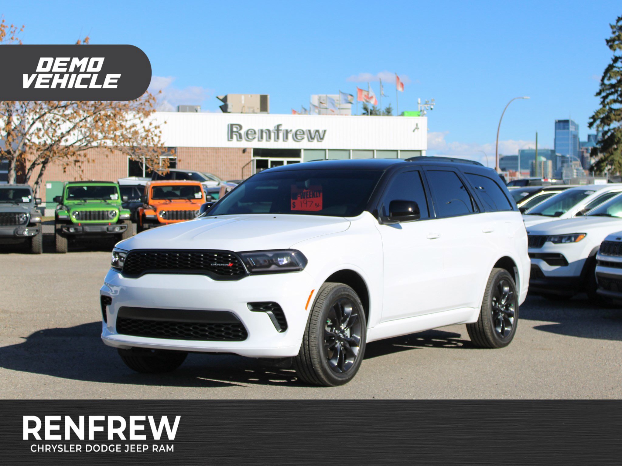 2025 Dodge Durango GT AWD, Trailer Tow Pkg, Heated Seats, Remote Star