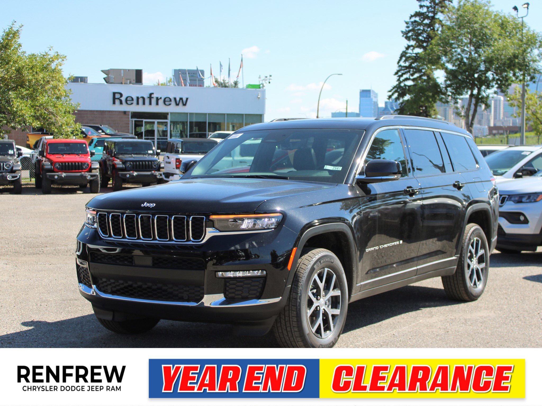 2025 Jeep Grand Cherokee L Limited 4x4, Pano Sunroof, Cooled/Heated Leather