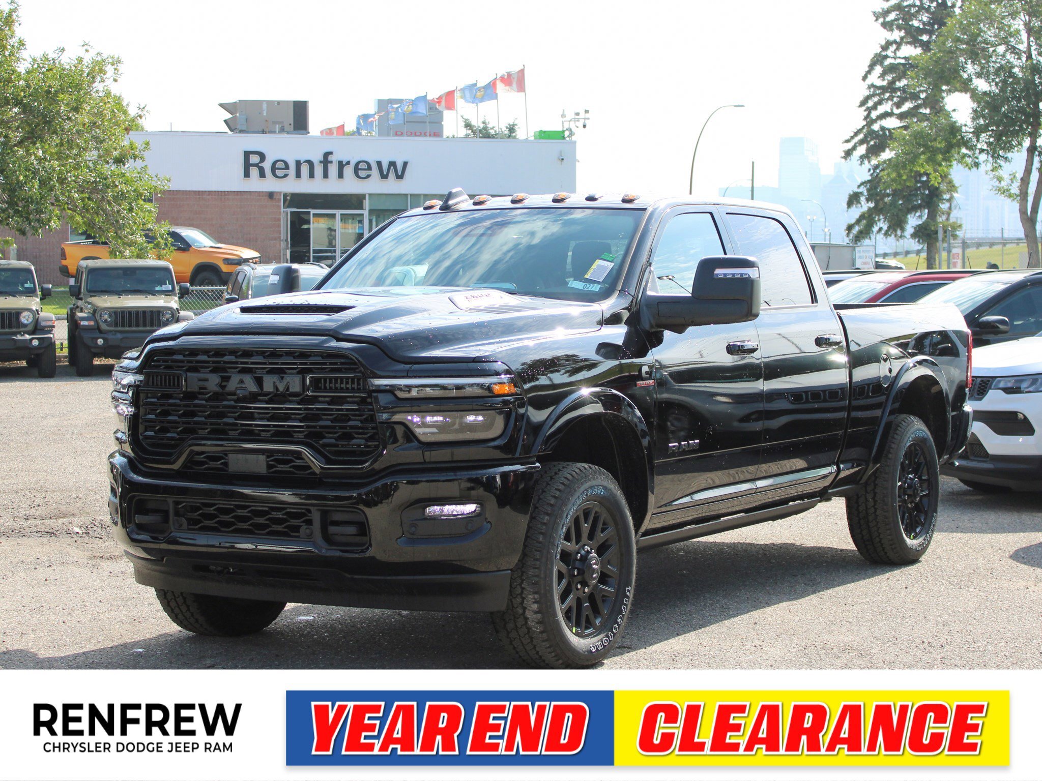 2025 Ram 3500 Limited 4x4, Sunroof, Heated/Cooled Leather, FULLY