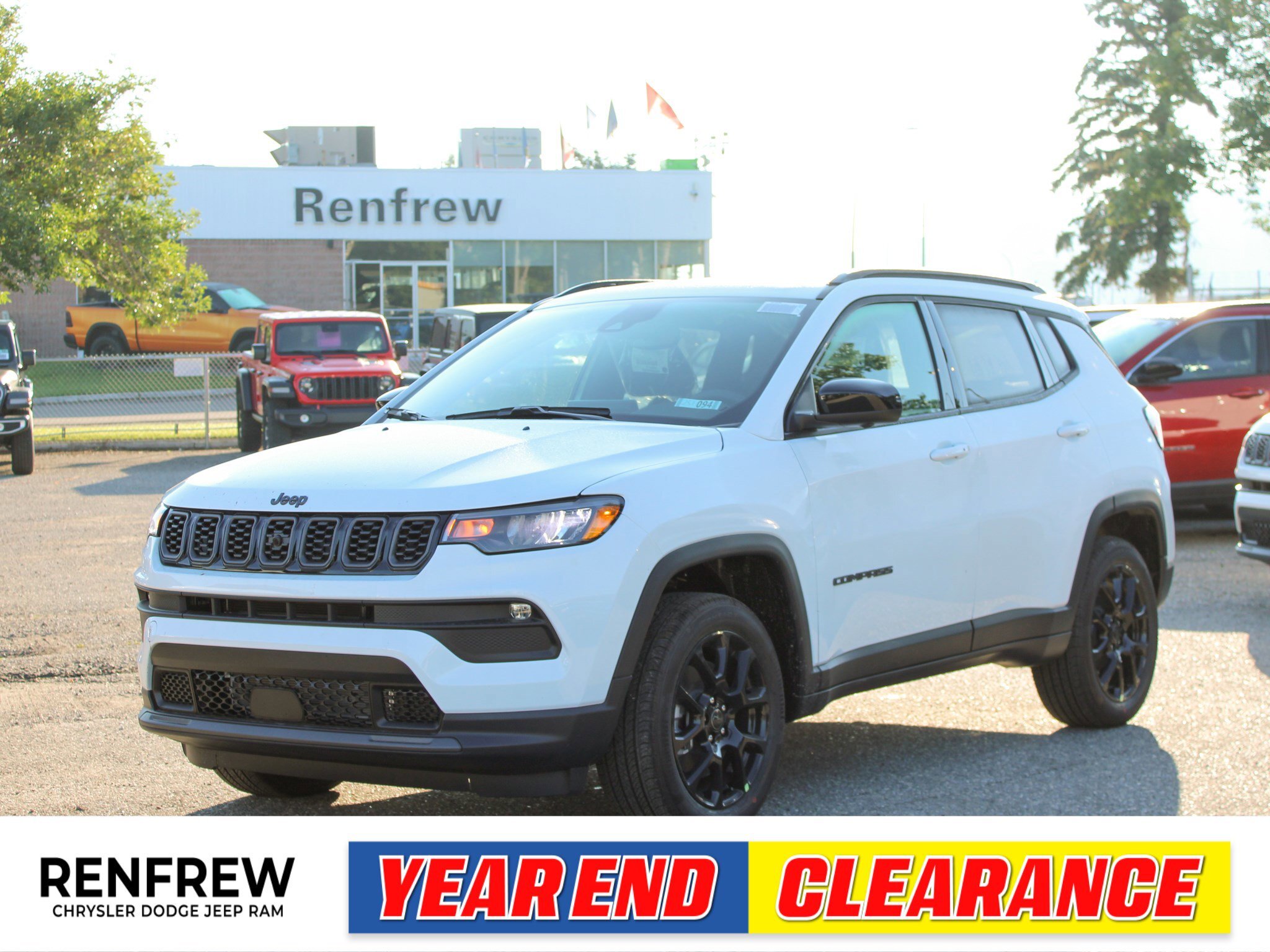 2025 Jeep Compass Altitude 4x4, Pano Sunroof, Heated Leather, Wirele